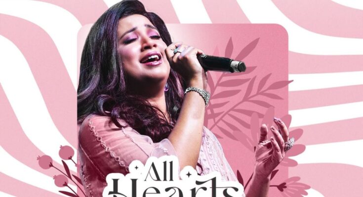 Shreya Ghoshal's All Hearts Tour 2024