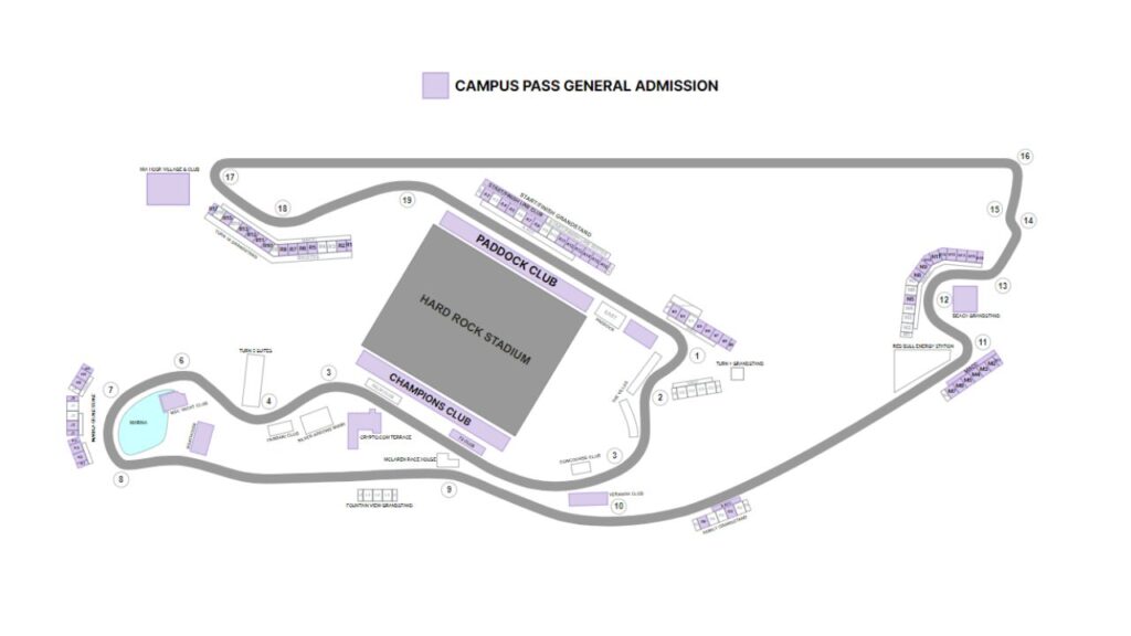 formula 1 miami map