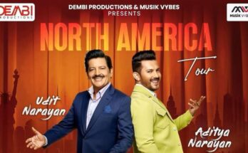 Udit Narayan & Aditya Narayan Tour to North America in August 2024