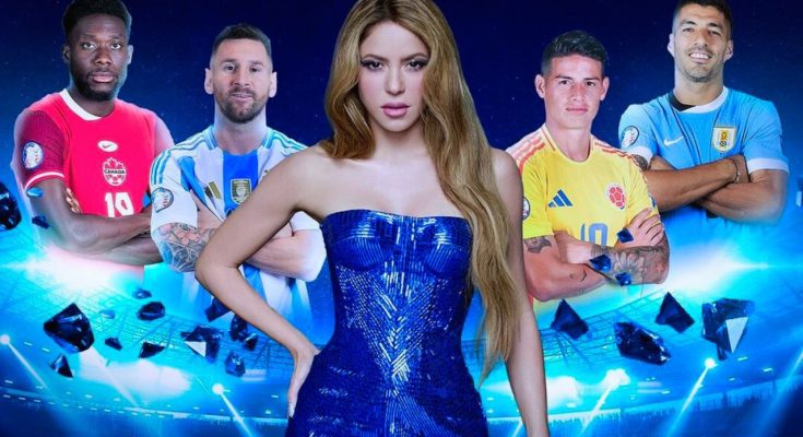 Shakira to Perform at CONMEBOL Copa América USA 2024 Final